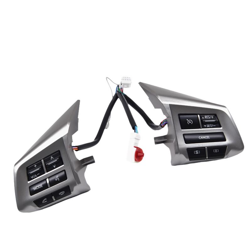 Car Steering Wheel Volume Adjustment Switch Cruise Control Button 83154AJ180 For Subaru Legacy Outback 2012-2014