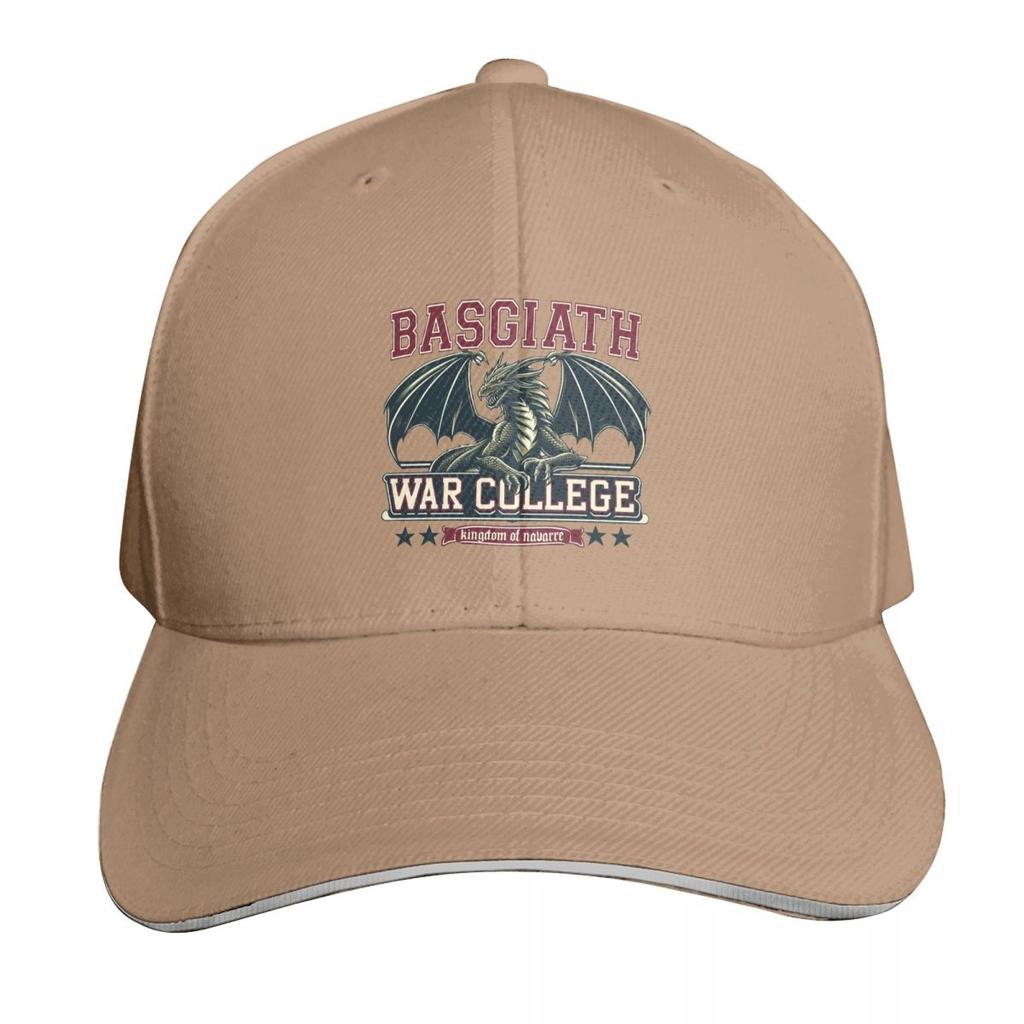 Vintage Basgiath War College Vierte Flügel Kappe Mode Lässig Baseballkappen Verstellbarer Hut Hip Hop Sommer Unisex Baseballkappen