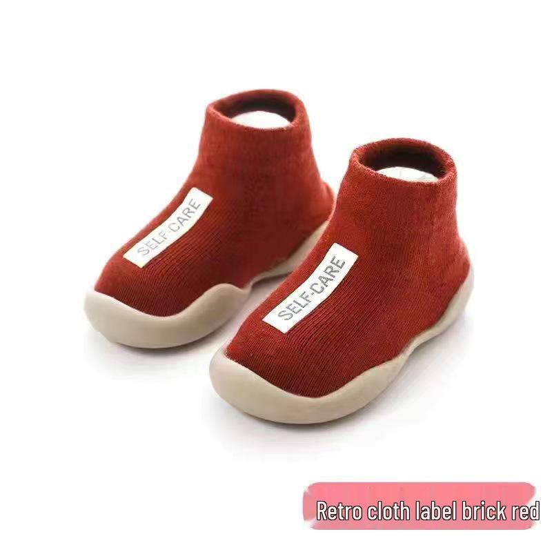 Spring & Autumn Non-Slip Soft Sole Baby Walker Shoes, Indoor Floor Socks for Infants & Toddlers
