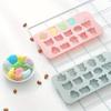 Silicone Animal-Shaped Ice Tray Ice Cube Mold for Homemade Ice Maker Compact Refrigerator Ice Cube Box