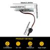 2pcs OEM Canbus LED Number License Plate Light Lamp For Ford Focus 5d 2009-up Mondeo 2008-up Fiseta 2009-up 6000k White 12V
