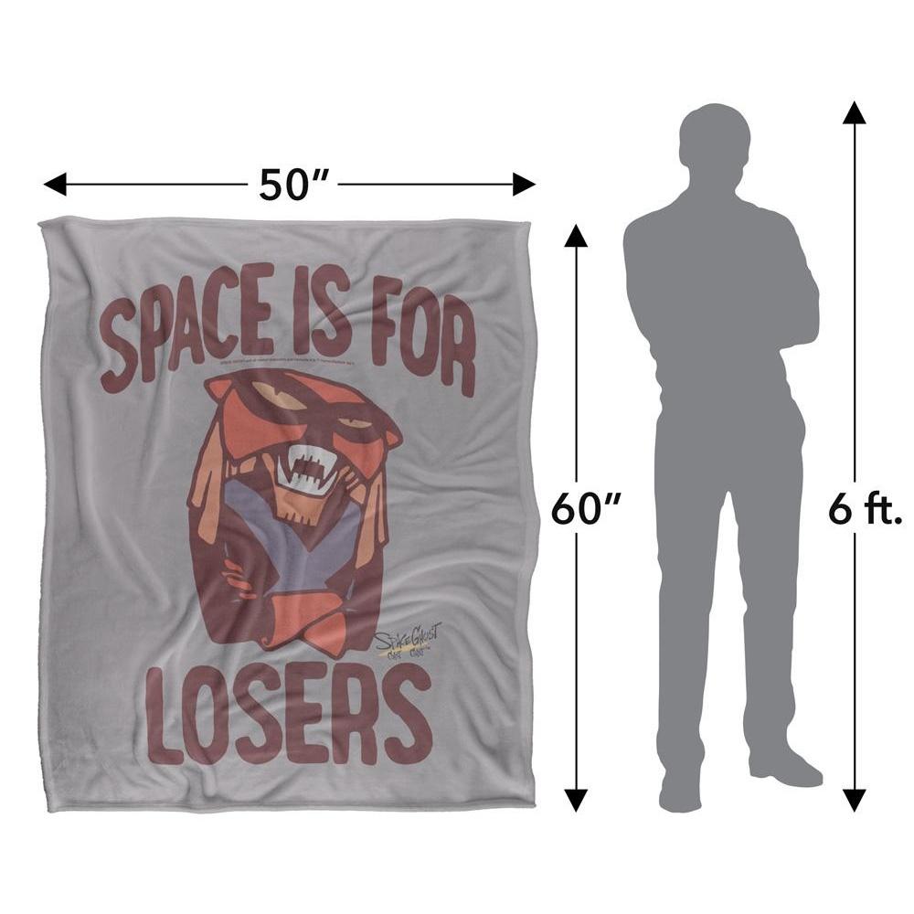 Space Ghost Space Is For Losers Silky Supersoft Blanket