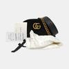 [Gebraucht] Marmont Gold Logo gesteppte Samt Brusttasche - Ausgezeichnet #1SOAGBP