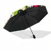 1pc Music Sound Automatic Folding Umbrella - Compact 8-Rib Design, Durable Plastic & Iron, Lightweight for Outdoor Daily Use166