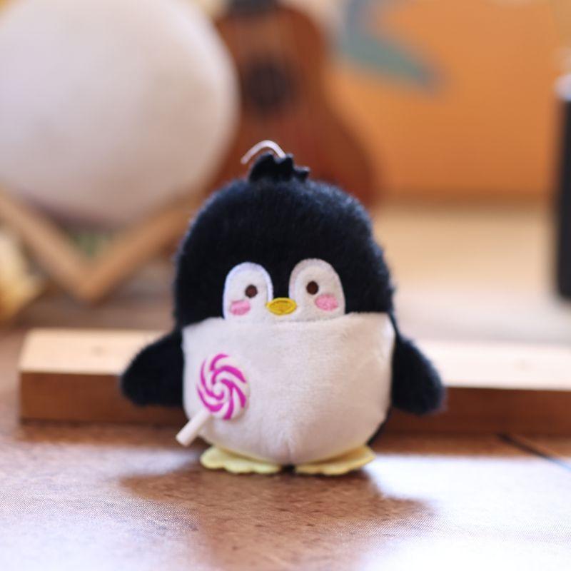 Plush Penguin Small Pendant With Soft Filling For Gift And Purposes Collection