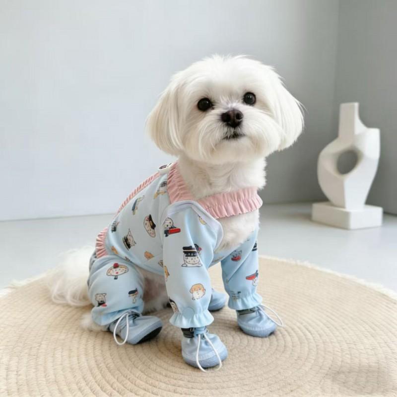 Lightweight Breathable Dog Dust-Proof Pants Small Breeds Poodle Bichon Maltese Fall Winter