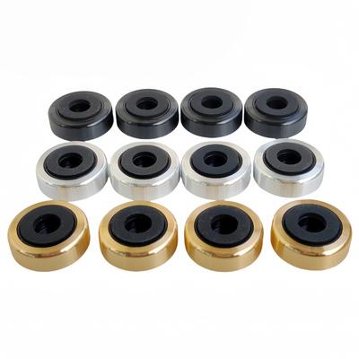 4Pcs Floor Protector Speaker Spikes Stand for Amplifier HiFi Devices Recorder Speaker Isolation Feet Pad