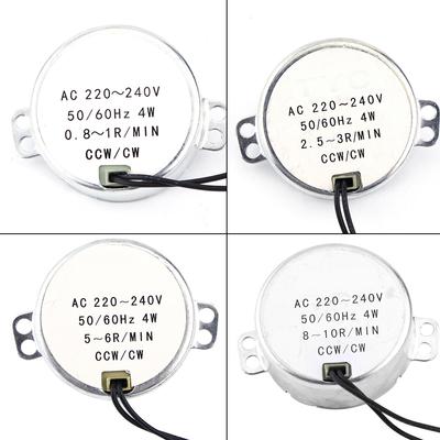 AC 220-240V 4W 50/60Hz Synchronmotor Getriebemotor 4W CW/CCW
