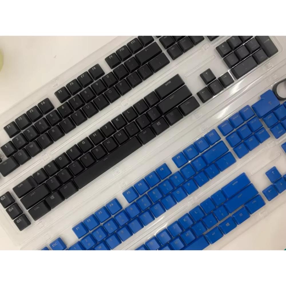 Replacement Keycaps for Logitech Mechanical Keyboard, Replacement Parts, Black and White, G815, 813, G915, 913, TKL
