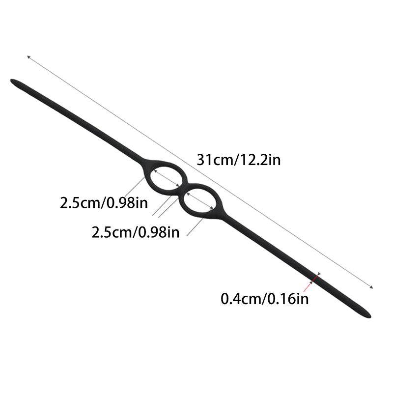 Adjustable Silicone Linen Nozzle Penis Ring Male Delay Ejaculation Lasting Cock Ring Adult Intimate Sex Toys For 18+ Men