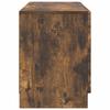 TV Cabinet Smoked Oak Finish 99 x 34.5 x 47 cm Engineered Wood