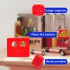 3D-gedruckter Batterie-Organizer, stapelbar für 2A 3A 18650 Batterien, mit großer Speicherkapazität, Batteriebox