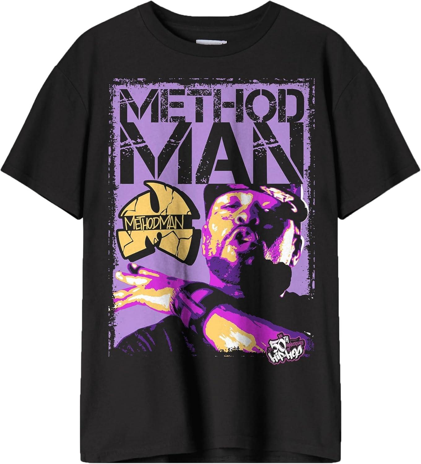 Футболка Philcos Method Man Фиолетово-черная(1) S чёрный