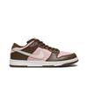Nike Dunk Low Pro SB 'Cherry' (Unisex) Dark Khaki / Shy Pink-Vanilla Skateboard Shoes 304292 671