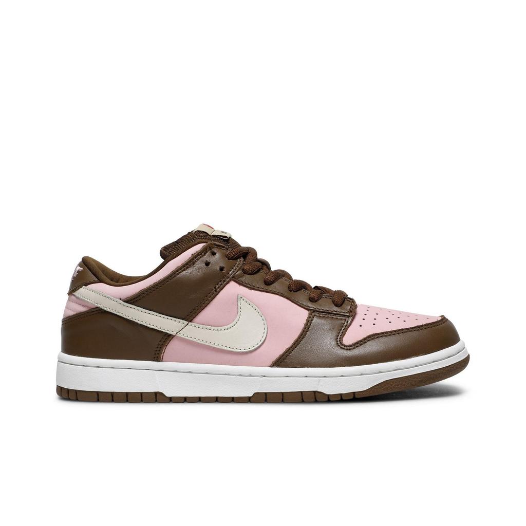 Nike Dunk Low Pro SB 'Cherry' (Unisex) Dark Khaki / Shy Pink-Vanilla Skateboard Shoes 304292 671