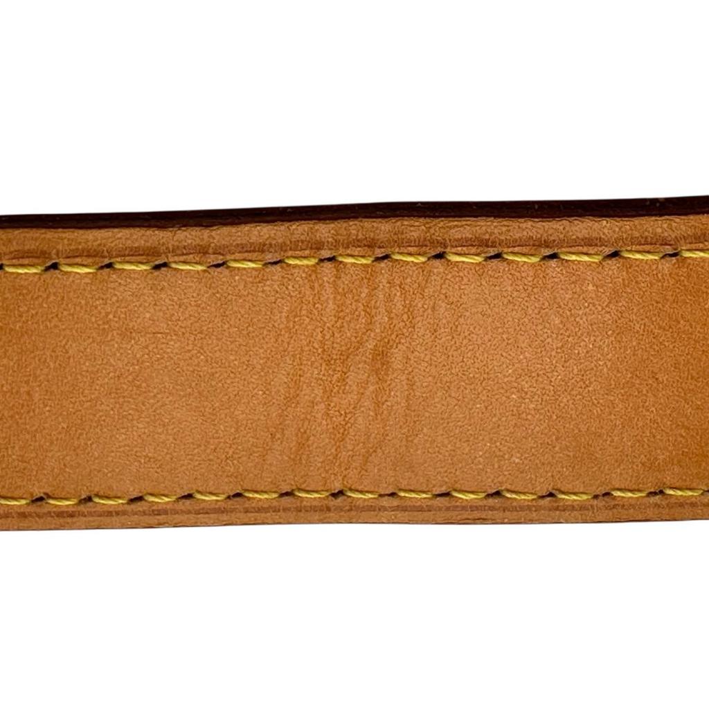 Louis Vuitton Bolsa de couro Nume Acessórios Alça de ombro Couro Nume bege Usado