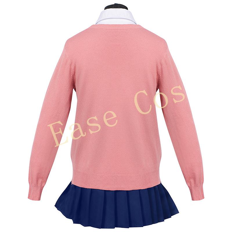 Momo Ayase Cosplay Costume Anime Dan Da Dan perruque Cos Costume écolière uniforme jupe tenues féminines