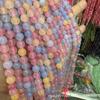 Natural Stone Morganite Transparent Round Beads for DIY Jewelry Accessories, Hot-Selling Semi-Finished Style.