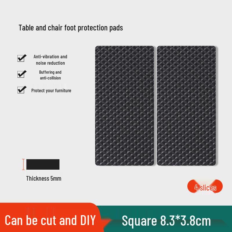 Anti-Slip Silent Wear-Resistant Table Leg Pads