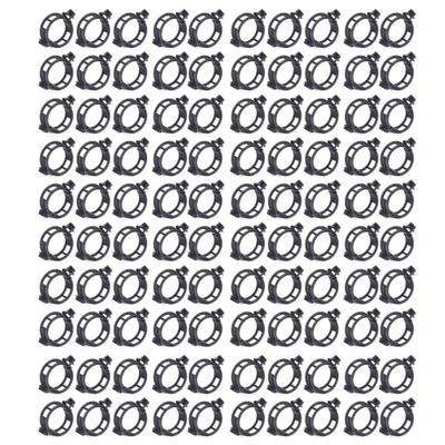 100 Pcs Plant Support Clips Plastic Gardening Clips for Securing Tomato Vine Reusable Plant Fixing Clips for Grape Climbing Plants