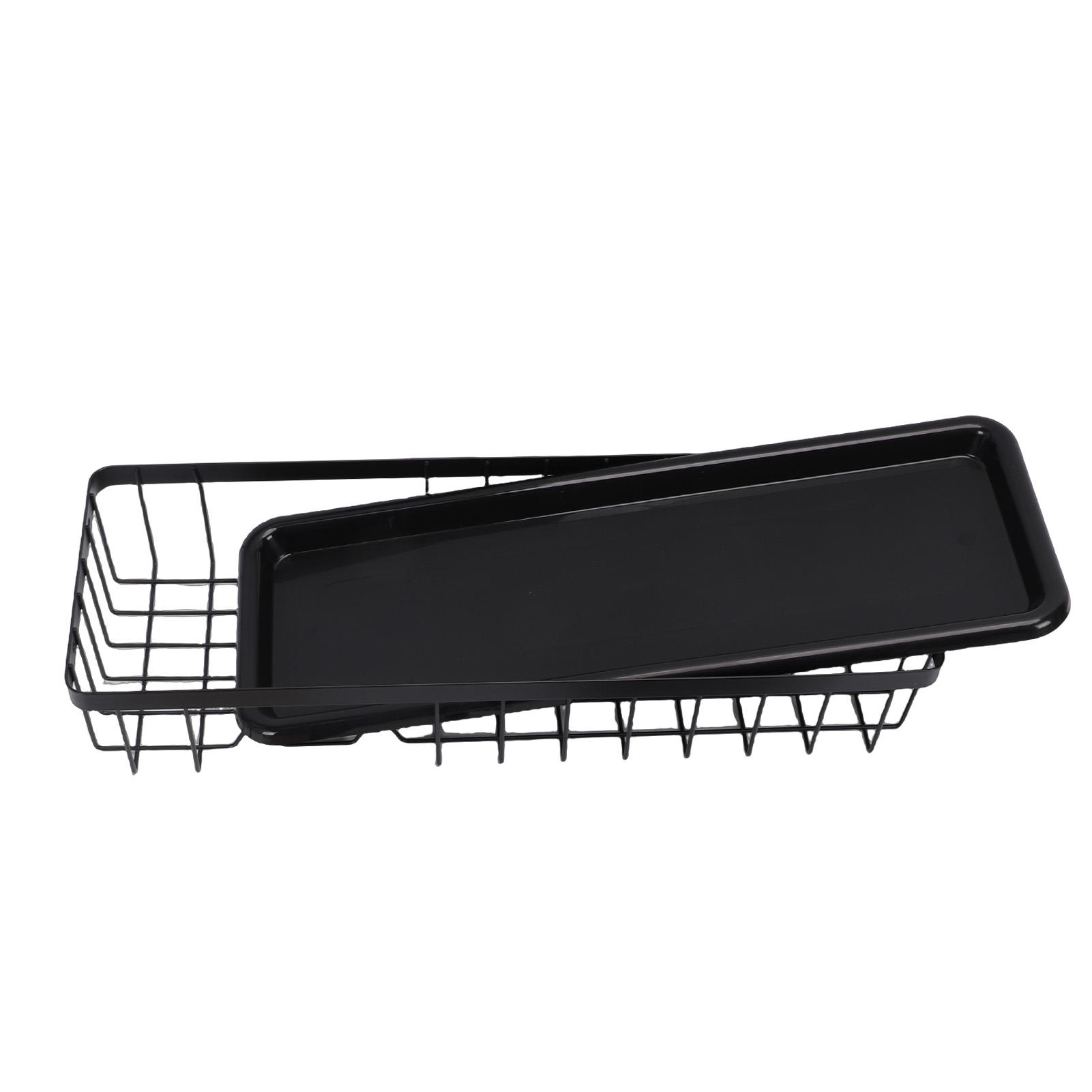 Dish Rack and Drain Board Kitchen Plate Cup Dish Drying Rack Tray Cutlery Dish Drainer with Wood Handle 2170₽