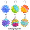 1/2/4 Stück Pop Fidget Spielzeug Großhandel 3D Stressbälle für Kinder Partygeschenke Autismus Sensorikspielzeug Quetschspielzeug für Erwachsene Stressabbau
