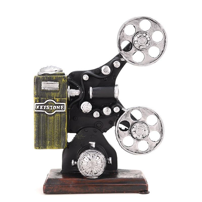 Ретро Ностальгический Проектор Реквизит Креативные Маленькие Подарки Украшения Смоляные Поделки 1PC
