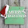 Elk Design Wooden Welcome Decor Sign Hanging Christmas Tree Pendant  Xmas Tree Decor