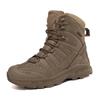 Fashion Men Tactical Boots Lace Up Brand Ankle Hiking Shoes Desert Work Boot Waterproof Size Plus Unisex Climbing Shoes