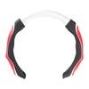 Universal Sport Steering Wheel Cover 38cm Silicone Grip With Massage Bumps Breathable Synthetic Leather All-Season Car Accessory