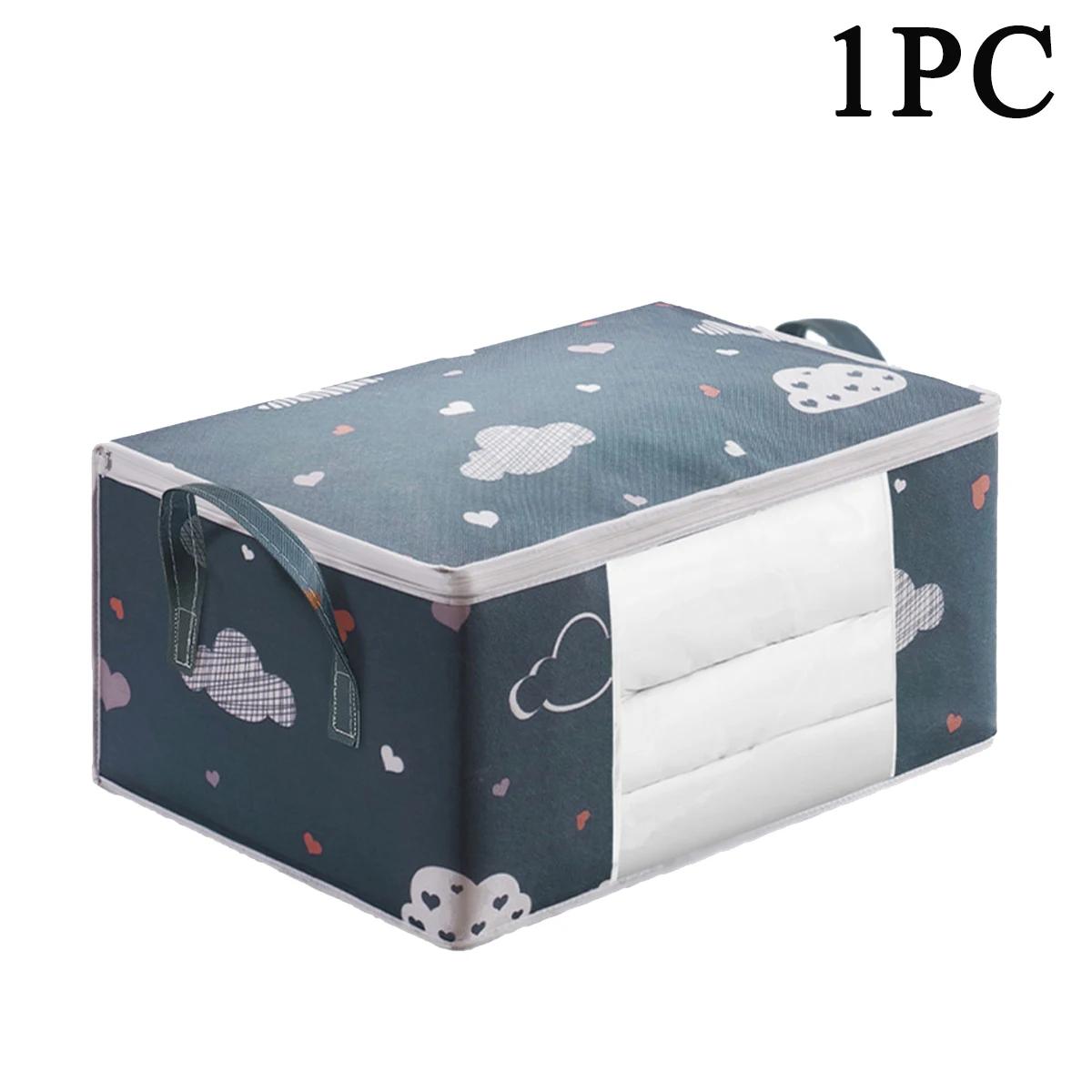 

1-4 шт. Большая вместимость, сумка для хранения одежды и одеял, утолщенная сумка для хранения при переезде, портативная пылезащитная сумка для багажа