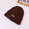 Autumn and Winter Wool Hats for Men and Women Korean Style Versatile Couples Cold Hats Simple Street Ear Protection Warm Knit Hat
