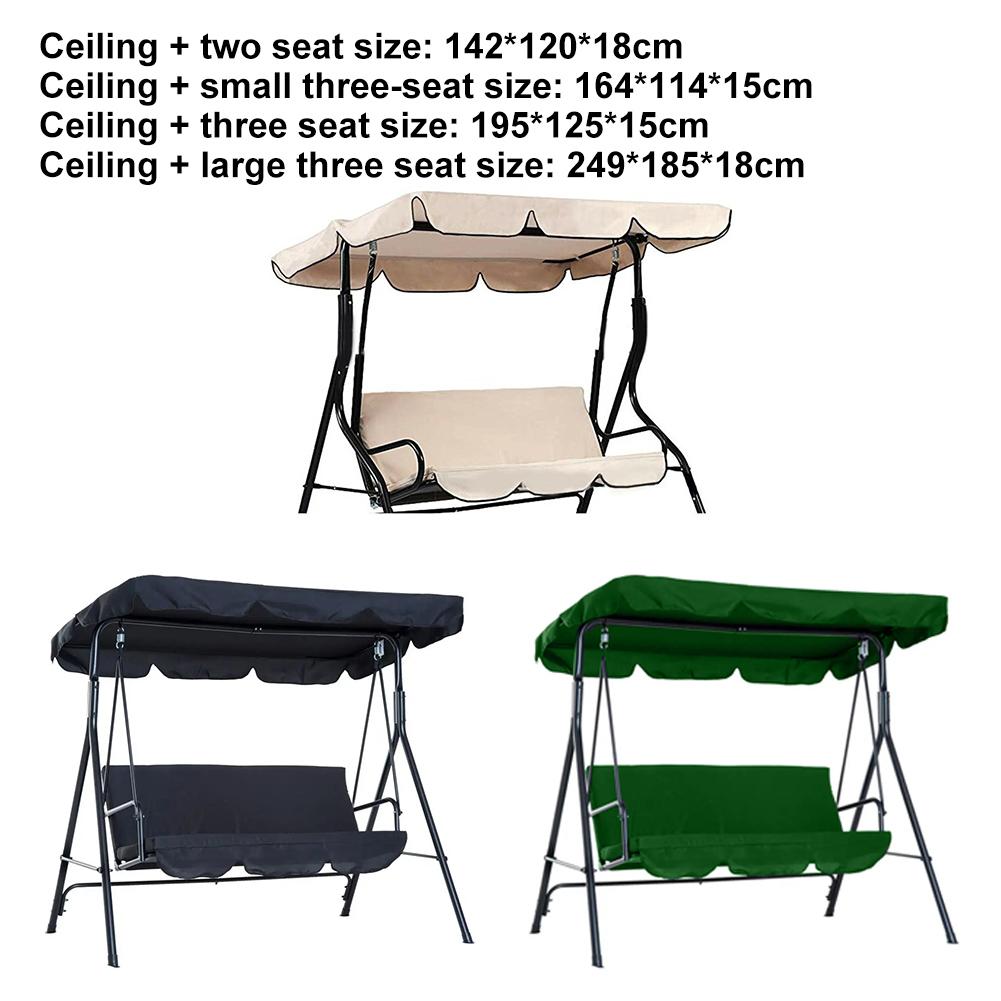 210d Outdoor Swing Canopy Cover Sun Canopy Cover Courtyard Rainproof Swing Cover
