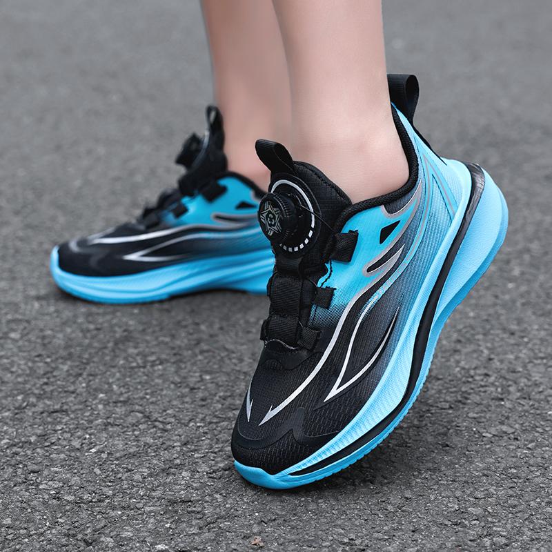 Kids Breathable Sport Shoes Lightweight Mesh Walking Sneakers for School Outdoor Play and Daily Wear