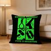 TType O NNegative Pillow Case Pattern Printed Pillowcase For Living Room Sofa Cushion Cover