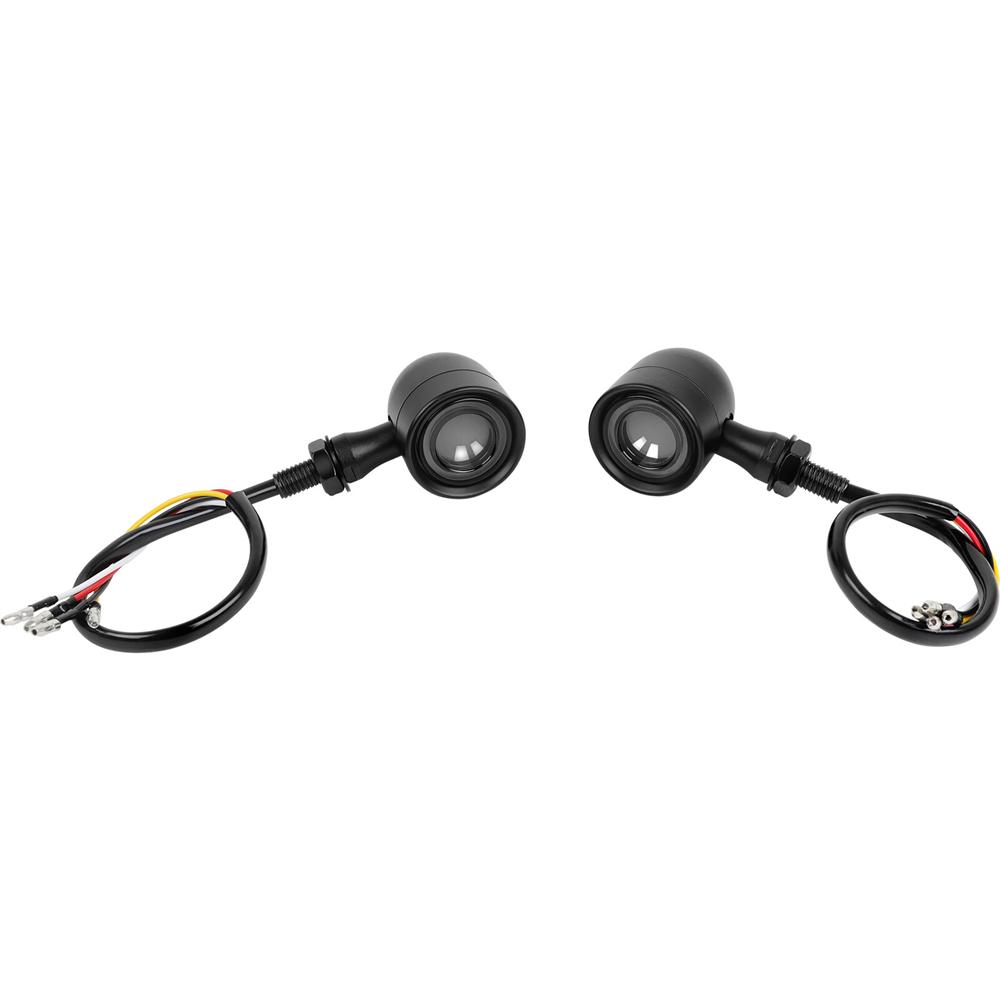 Motorcycle Bullet LED Turn Signal Blinker Brake Running Tail Lights Universal