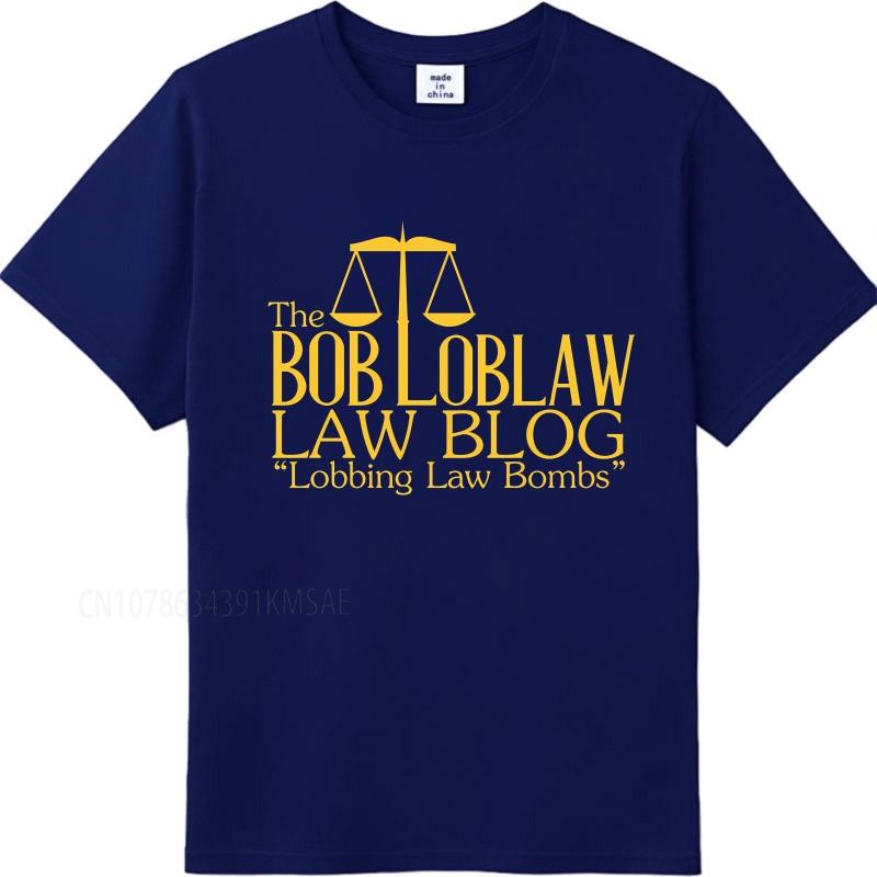 Black summer Teenagers tshirt The Bob Loblaw Law Blog Lobbing Law Bombs Short Sleeve Printed Oneck Tshirt cotton men top tees 3XL