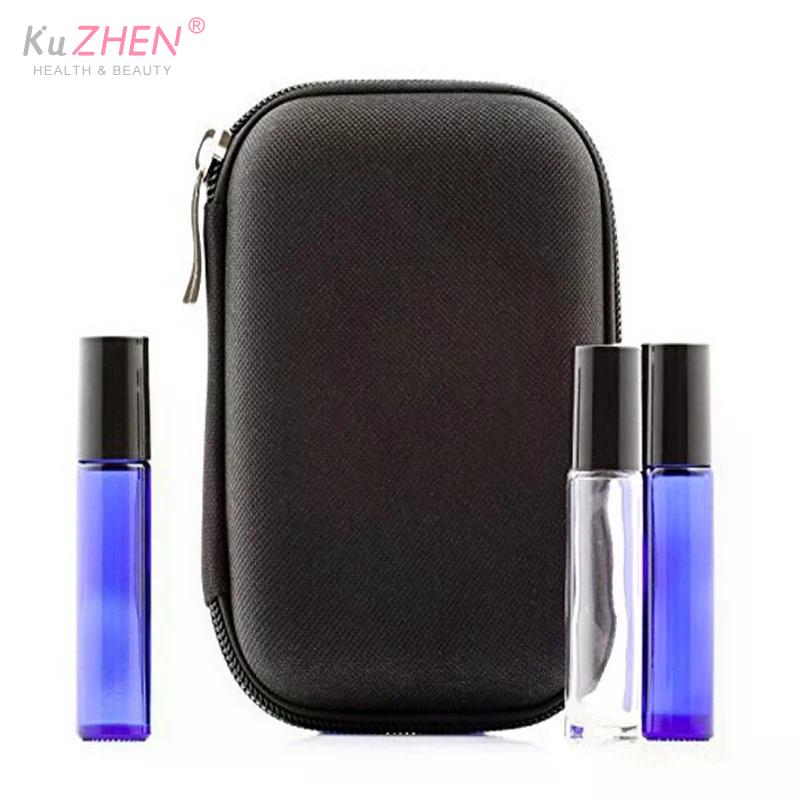 10 Slots Of 10ML-15ML Universal Essential Oil Storage Bag Aroma Oil Bottle Organizer Travel Carrying EVA Box Makeup Case