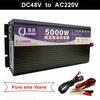 Pure Sine Wave Power Inverter 5000W Converter DC 12V/24V/48V To AC 220V