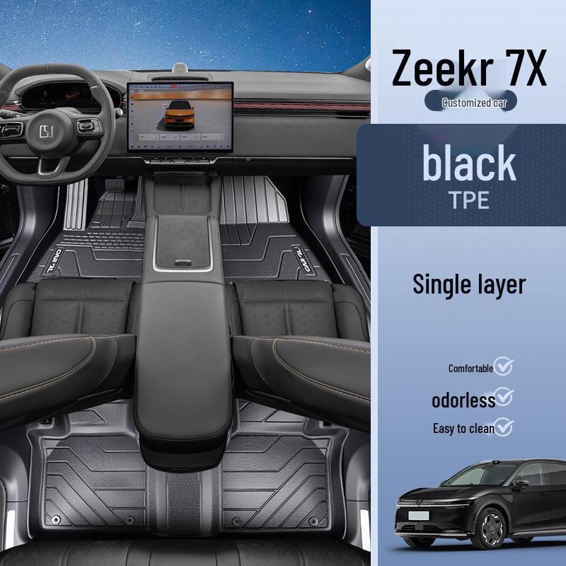 

Zeekr 7X Full Coverage TPE Floor Mats: Car Interior Accessories & Decoration Zeekr 7X (25) Electric Sofa Note Required