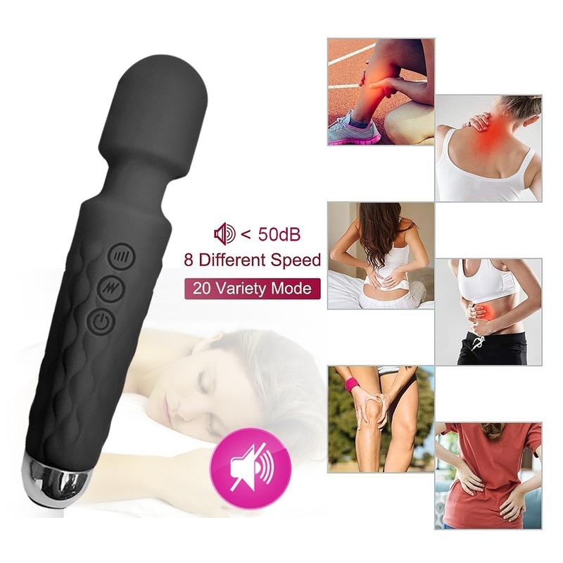 Mini Powerful Vibrator Sex Toys for Woman AV Magic Wand Vibrators Clitoris Stimulator Masturbator Dildo Erotic Toys