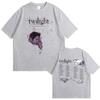 Twilight In Concert T Shirts Robert Pattinson Bella and Edward Cullen Graphic Tshirt Unisex Women Casual Cotton Vintage Tshirts