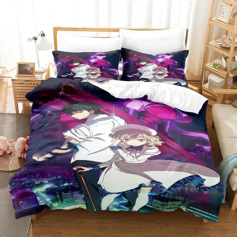 3d Anime Kotoko Iwanaga Kyokou Suiri Bedding Set Duvet Cover Bed Set Quilt Cover Pillowcase Comforter King Queen Size Boys Adult
