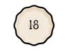Paper Plates ''Hello 18'' Eighteenth Birthday, 18Cm, 6Pcs.