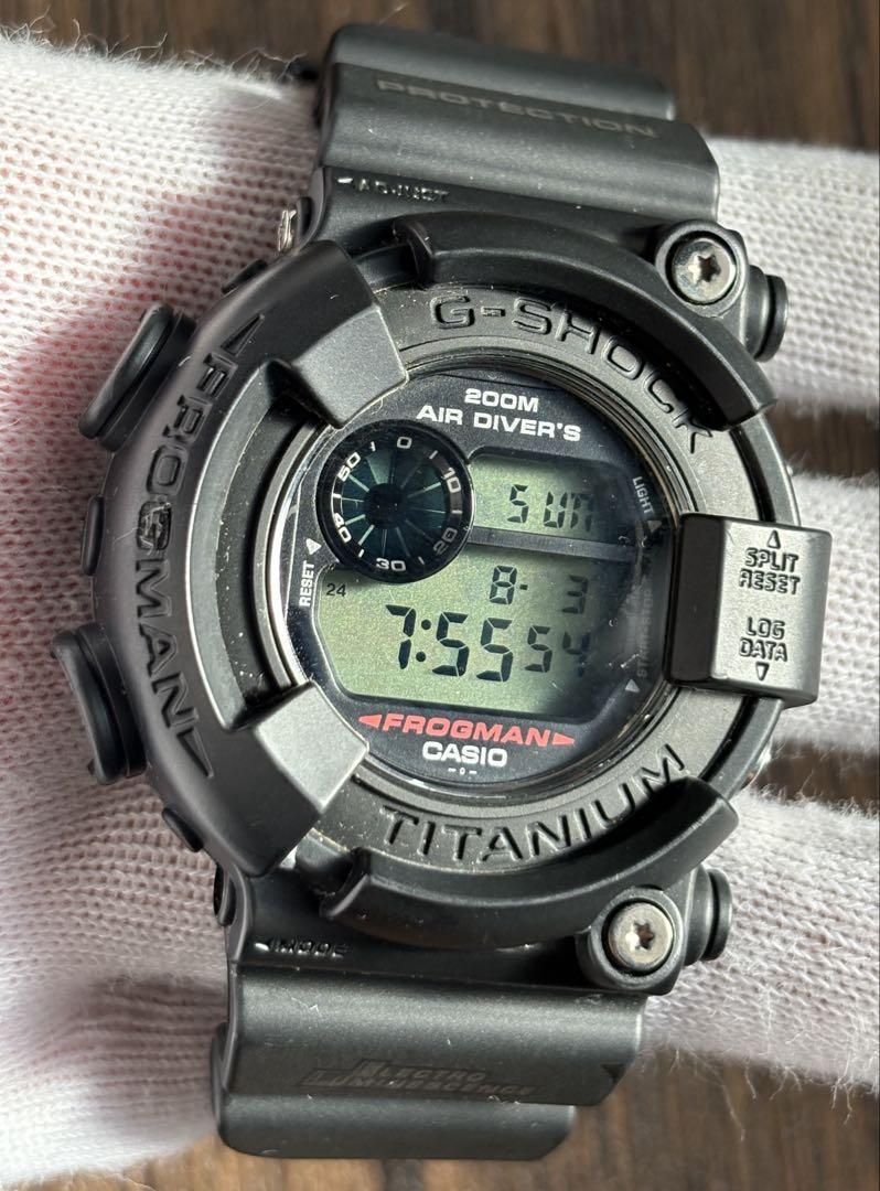 

[USED] Rare G-SHOCK Frogman DW-8200 Black