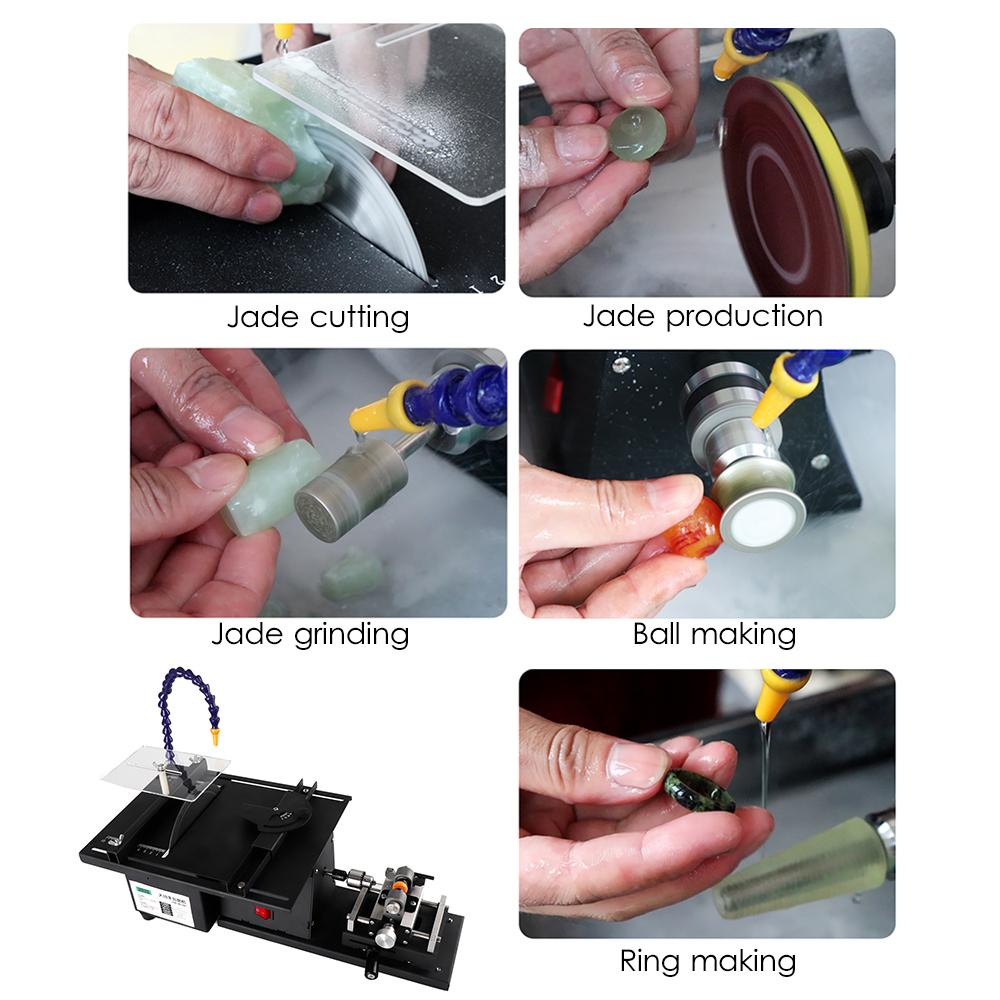 2500W Mini banc de lucru ferăstrău electric polizor de masă ferăstrău rotativ instrument electric de birou ferăstrău bijuterii