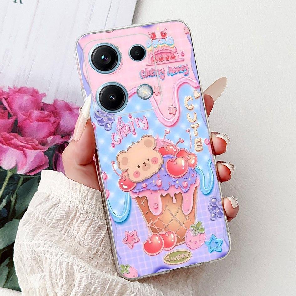 New Case For Xiaomi Redmi Note 14S Cover 2025 Popular Cartoon Astronaut Soft Silicone Clear Cover For Redmi Note14s 4G Shell New