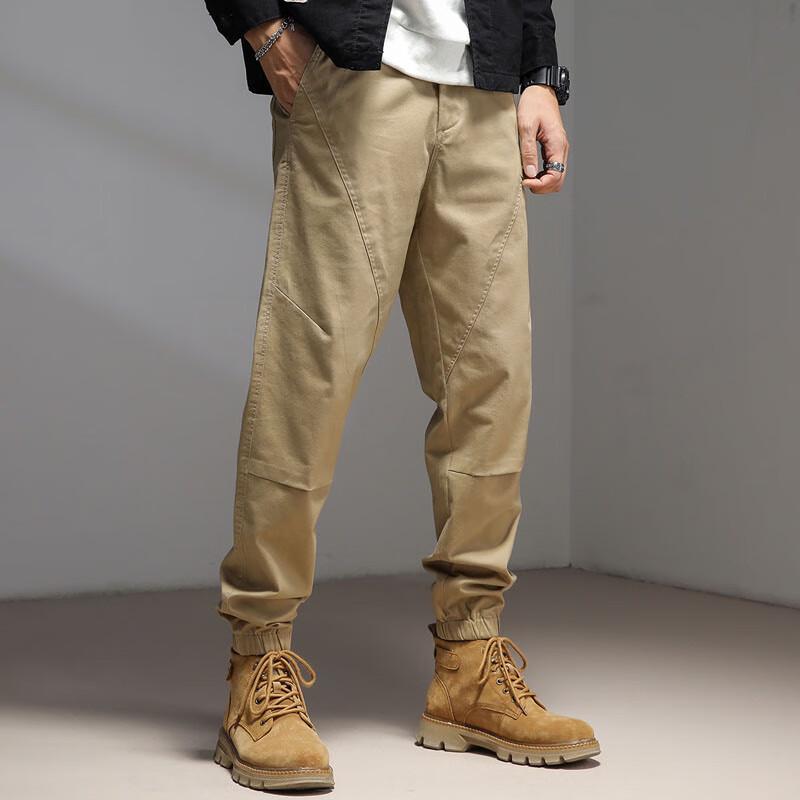 JEEP SPIRIT Men's Autumn/Winter Cargo Jogger Pants