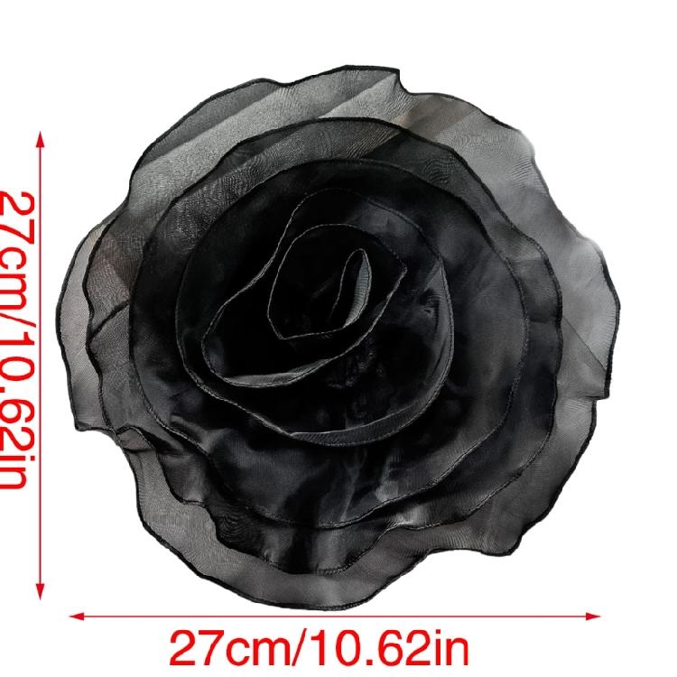 Ethnic Dress Corsages Decors 3D Flower Patches Sewing Clothes Garment Appliques