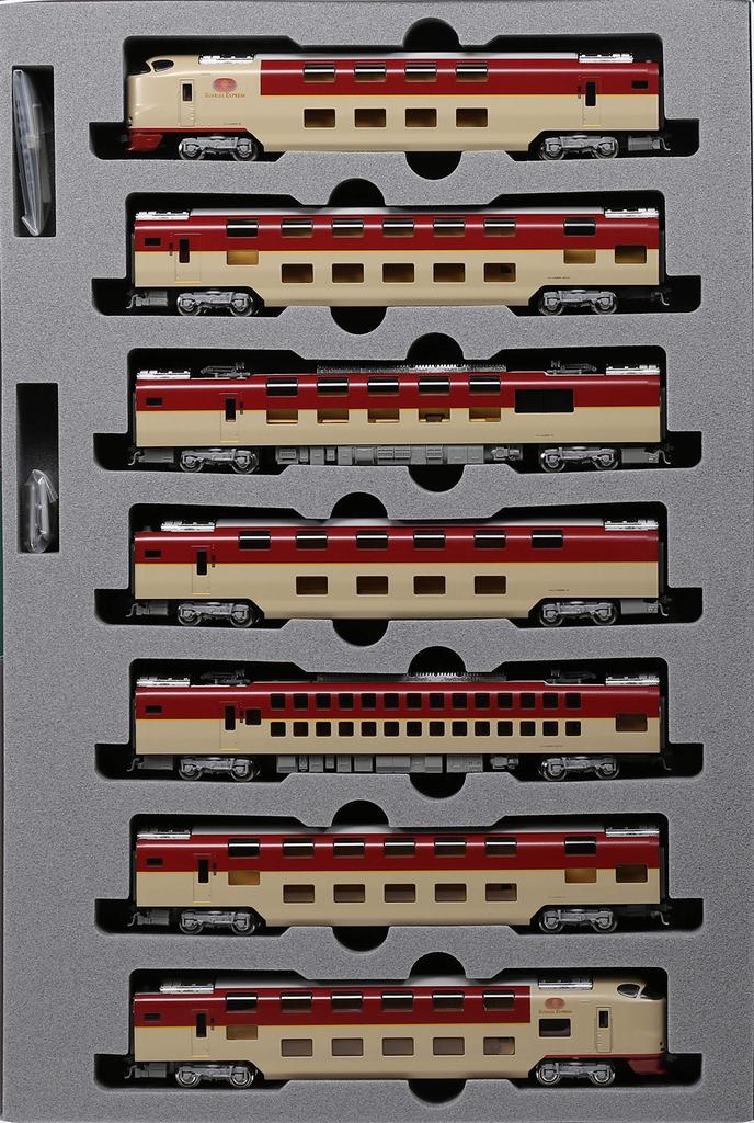 KATO N Gauge 285 Series 0 Sunrise Express Expansion Set Railway Model Train (pantograph Formation) 7-car 10-1564